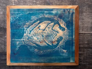 planeta, žuvis, žmonės, jūra, juodalksnis, Cranfield dažai