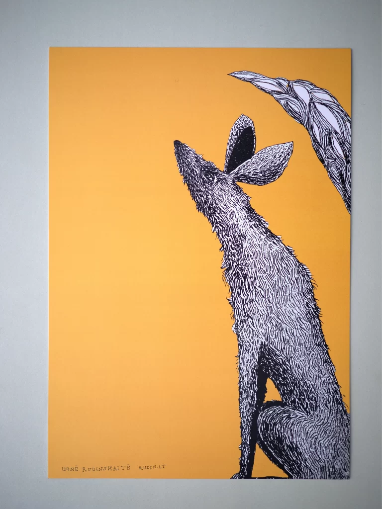 printai A3 kalėdiniai šventiniai spalvoti iliustracijos rudinskaitė