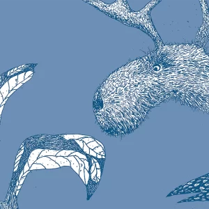 printai A3 kalėdiniai šventiniai spalvoti iliustracijos rudinskaitė