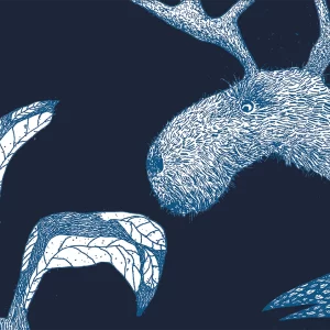 printai A3 kalėdiniai šventiniai spalvoti iliustracijos rudinskaitė