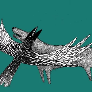 printai A3 kalėdiniai šventiniai spalvoti iliustracijos rudinskaitė