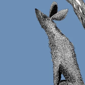 printai A3 kalėdiniai šventiniai spalvoti iliustracijos rudinskaitė