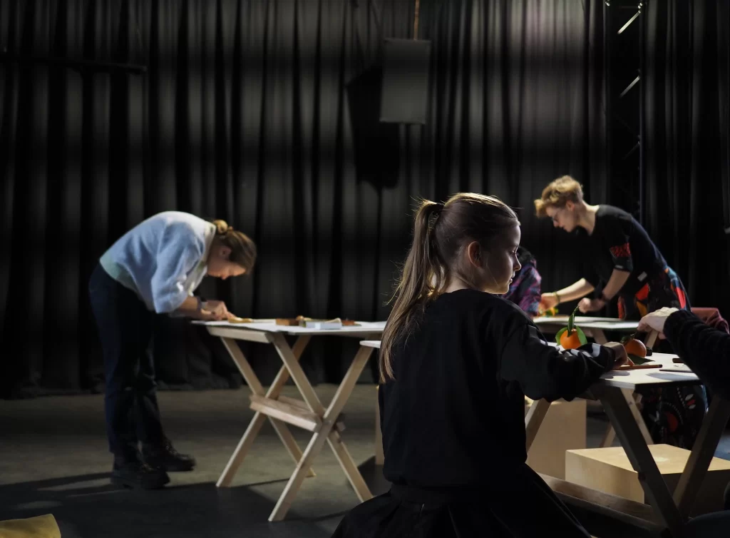 grafikos kūrybinės dirbtuves Klaipėdos lėlių teatre