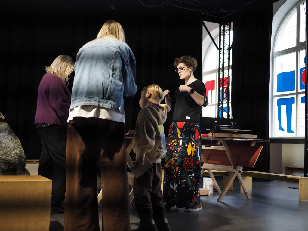 grafikos kūrybinės dirbtuves Klaipėdos lėlių teatre