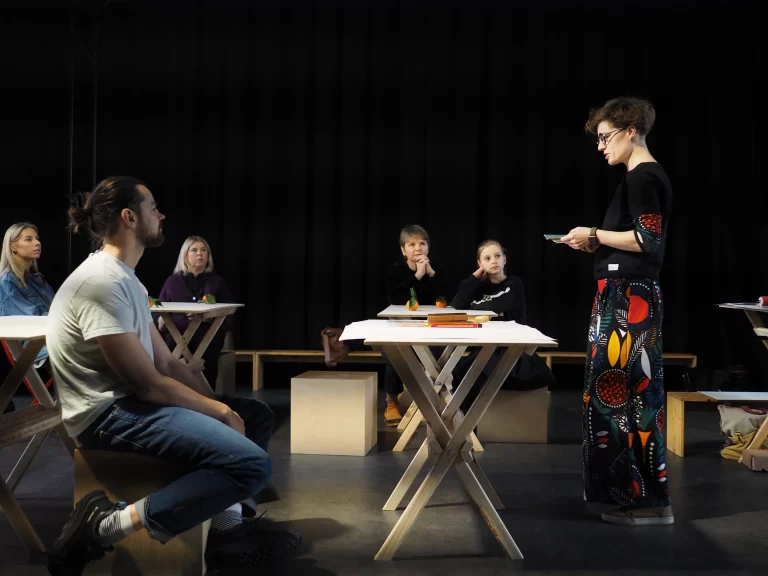 grafikos kūrybinės dirbtuves Klaipėdos lėlių teatre