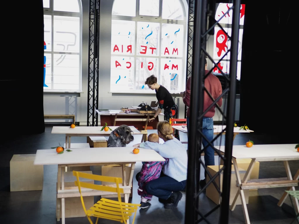 grafikos kūrybinės dirbtuves Klaipėdos lėlių teatre