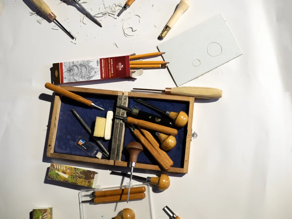 grafikos kūrybinės dirbtuves Klaipėdos lėlių teatre