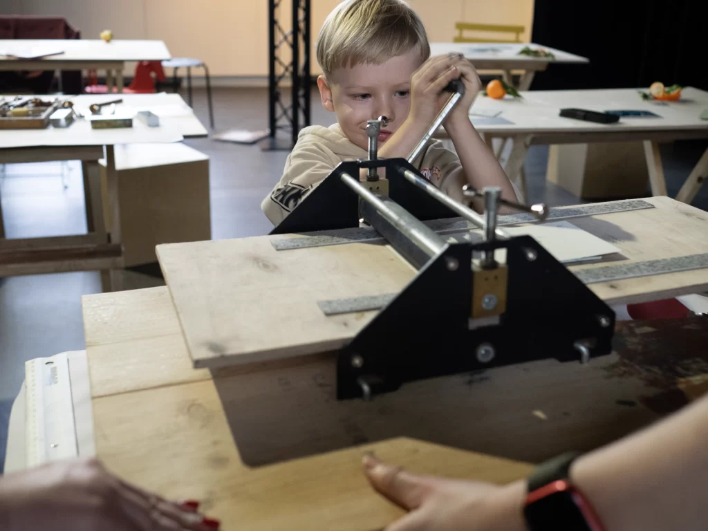 grafikos kūrybinės dirbtuves Klaipėdos lėlių teatre