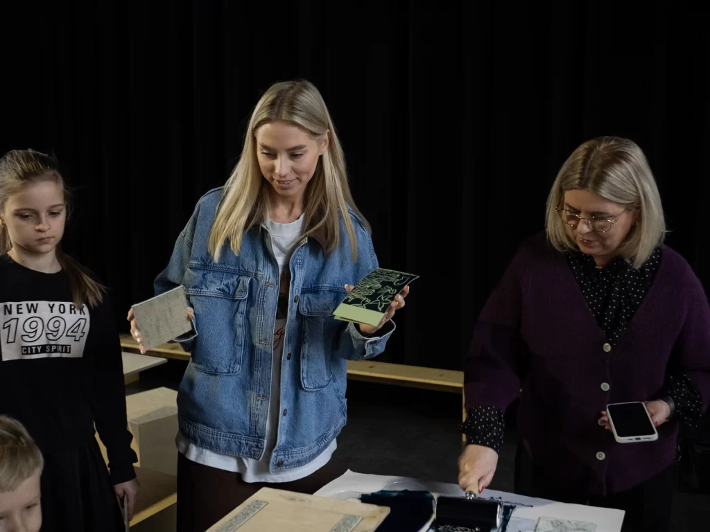 grafikos kūrybinės dirbtuves Klaipėdos lėlių teatre