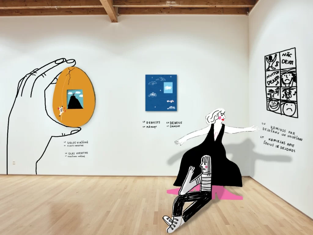 Sapnu-sapnai-kristine-martinova-paroda-klaipėdos galerijoje