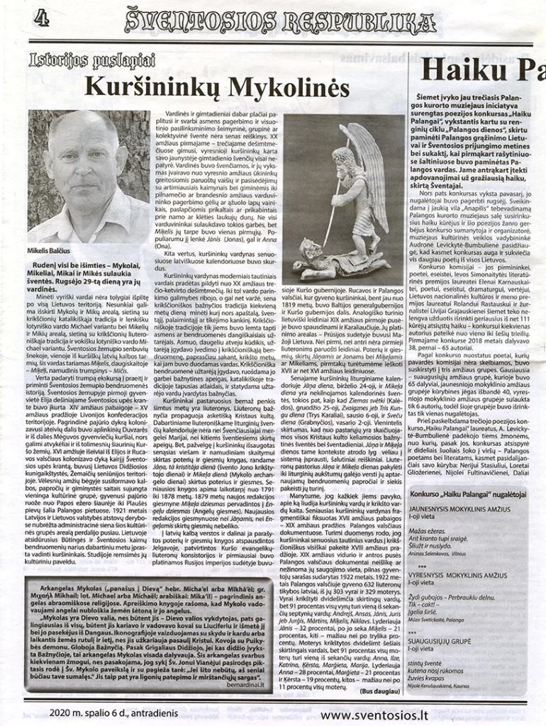 sventosios-respublika-laikrastis-šventoji naujienos istorija