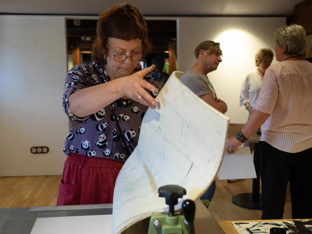 sondra simana kūrybinės grafikos dirbtuvės klaipėda palanga
